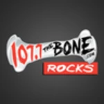 107.7 the bone android application logo